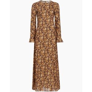 Doen Amande Floral Cotton Voile Maxi Dress